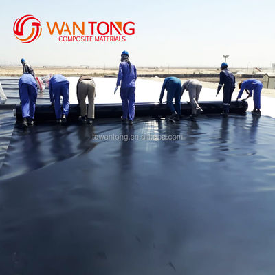 GB/ASTM GRI-GM13 Стандартная геомембрана из HDPE для ультрафиолетовой аквакультуры