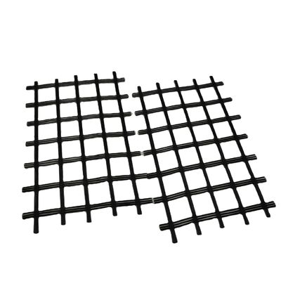 Белый полиэстер Geogrid Укрепление для стабилизации земли в гражданском строительстве