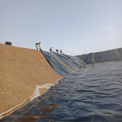 Химически устойчивые рыбные фермы HDPE геомембрановые круговые резервуары для китайского дизайна