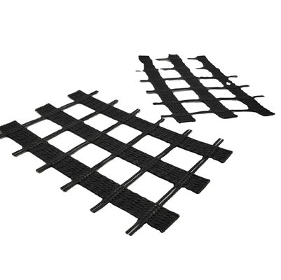 80kn 120kn Выдача тяги Биаксиальная/Одноаксиальная полиэстерная домашняя георешетка для дорожного строительства