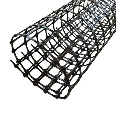 PP 3030KN Биаксиальная георешетка для защиты склонов дорожного строительства 12.7*12.7 мм
