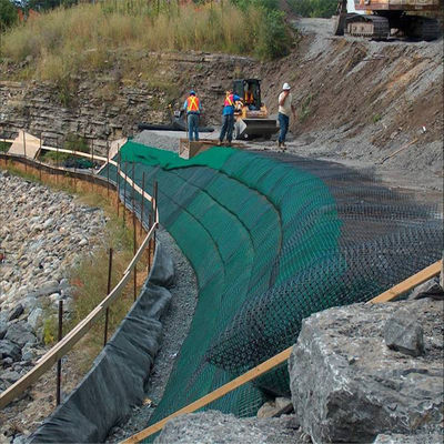 Китайский стиль дизайна 50-50kn/M PP Биаксиальная пластмассовая георешетка для железных дорог и аэропортов