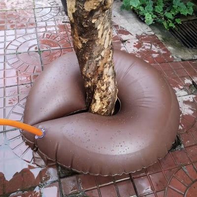 Сбережение воды 15 галлонов ПВХ деревья поливные мешки кольцо для капельного орошения деревьев