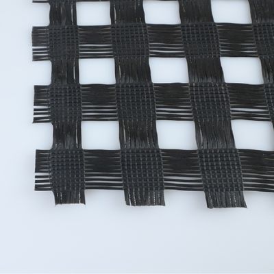 Стандарт ISO геокомпозитная стекловолоконная геосеть для укрепления асфальтового слоя 50/50kn