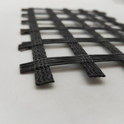 Стандарт ISO геокомпозитная стекловолоконная геосеть для укрепления асфальтового слоя 50/50kn