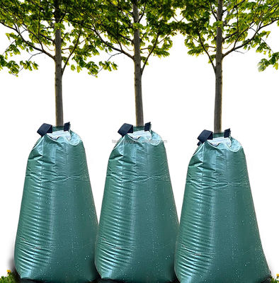 Ирригация Система медленного высвобождения для 15-20 галлонов PVC поливной мешок для деревьев и больших деревьев