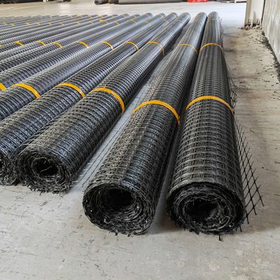 Защита от наклонения стены на дороге 30kn/m Полипропилен ПП Пластиковая георешетка