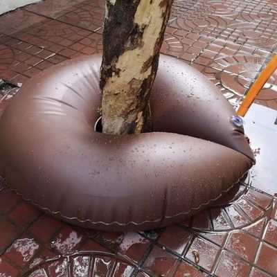 Поливный мешок для деревьев с медленным высвобождением капельного орошения кольцо тяжелое задание 15 галлонов коричневый